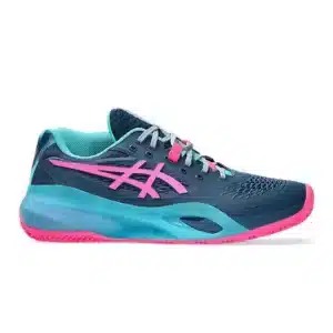 Tenis Asics GEL RESOLUTION X PADEL MAKO BLUE/HOT PINK